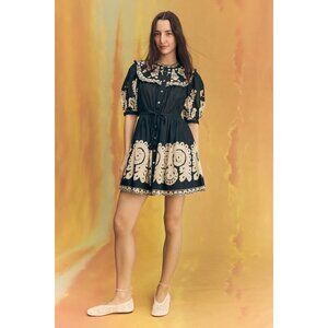 R-220. Sea New York Cotton Puff Sleeve Mini Dress